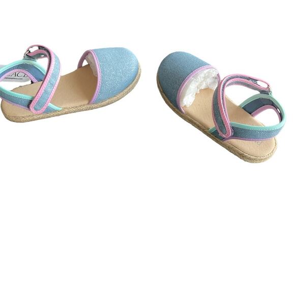 Denim Espadrilles Toddler Girls 11 *NWT - Picture 3 of 6